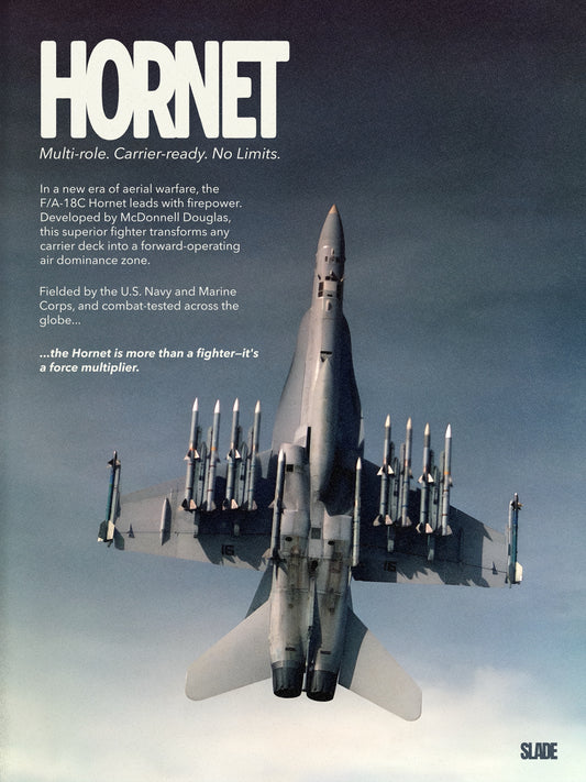 Retro "Hornet" Poster
