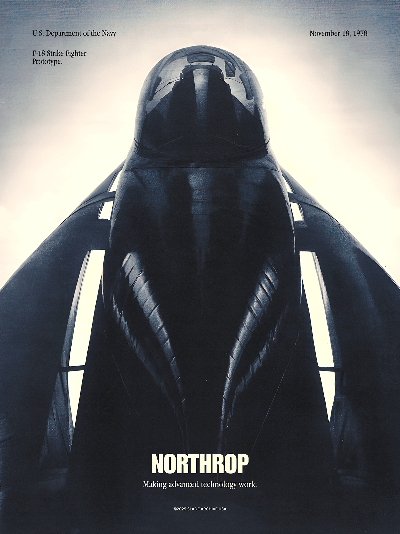 Northrop F-18 Poster