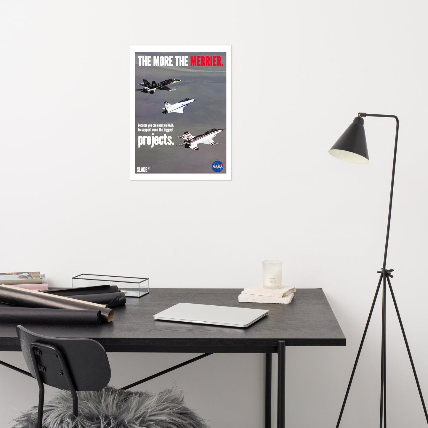 Retro Project Aircraft Poster