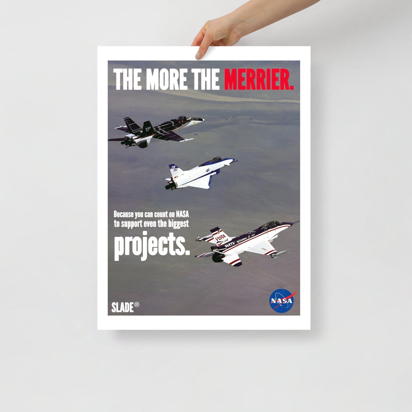 Retro Project Aircraft Poster