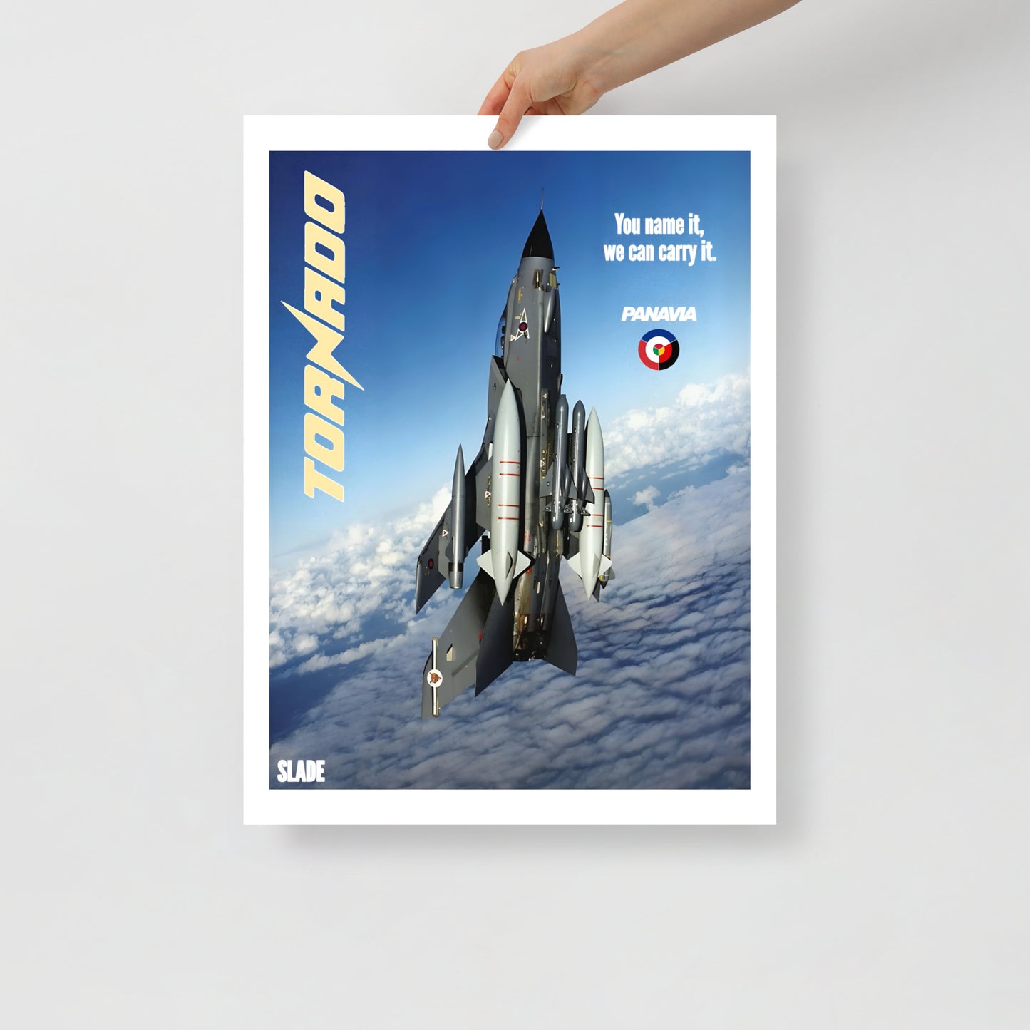 Retro Tornado Poster