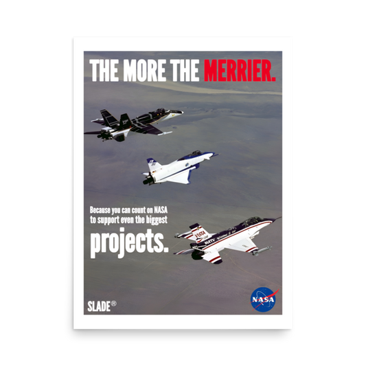Retro Project Aircraft Poster