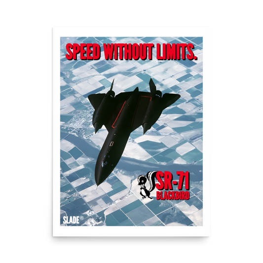 Retro SR-71 Poster