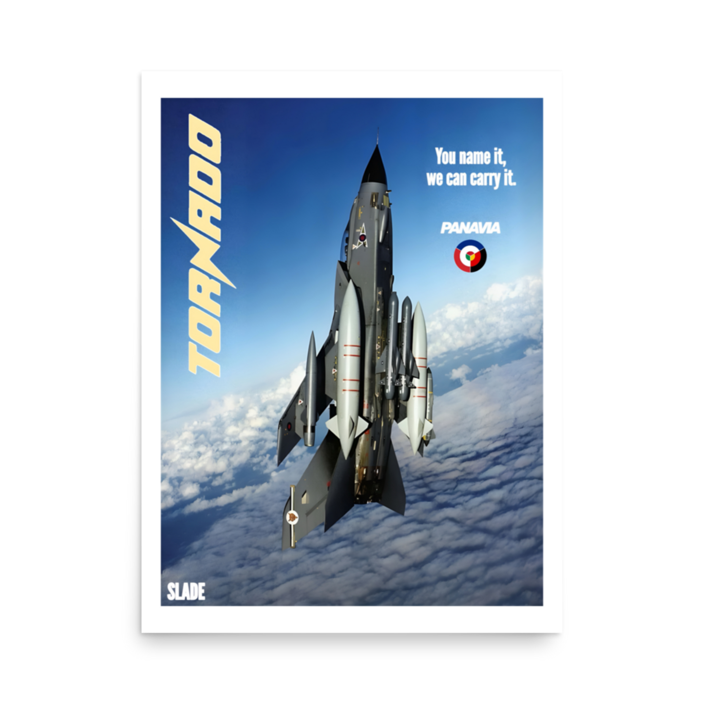 Retro Tornado Poster