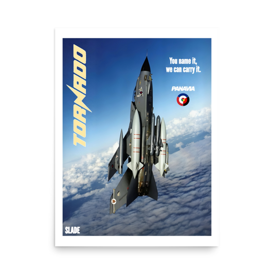 Retro Tornado Poster