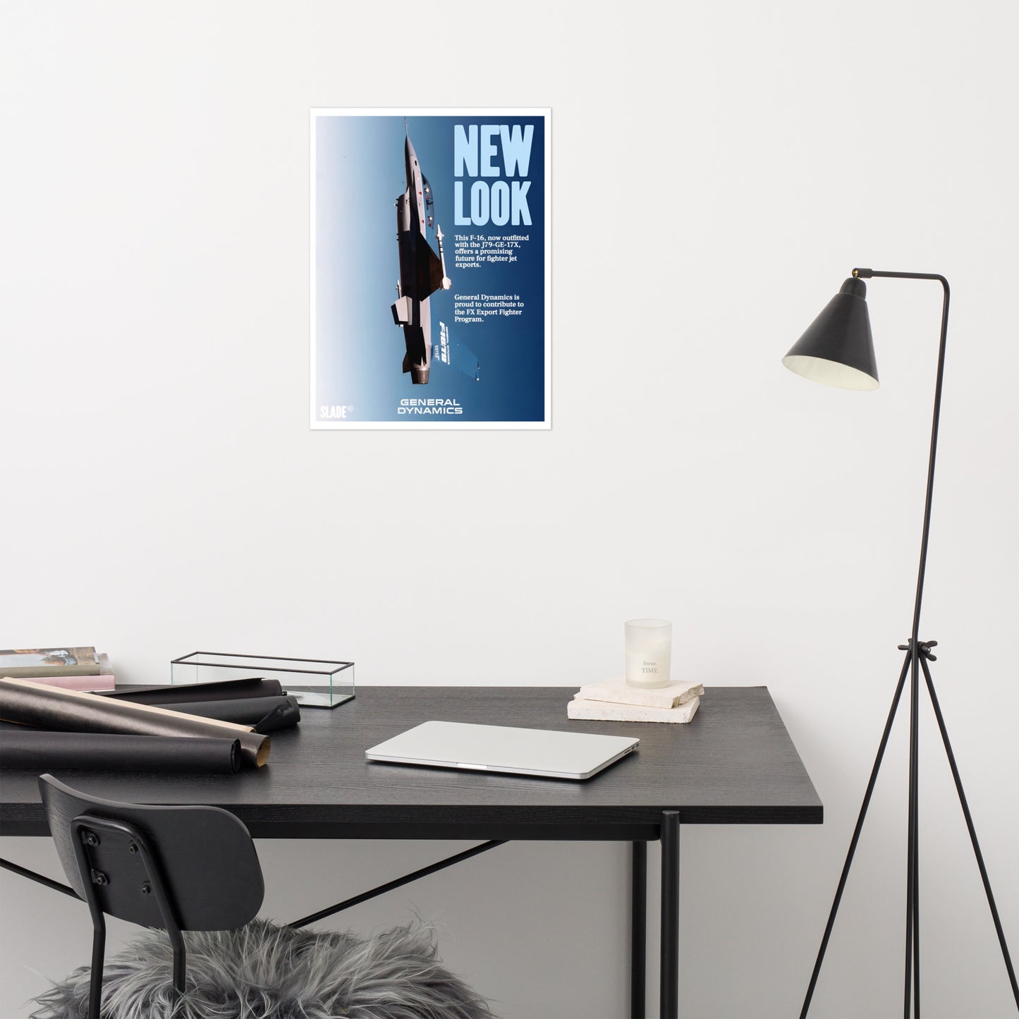 Retro F-16/79 Poster