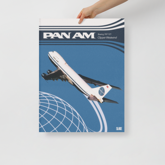 Retro Pan Am Poster