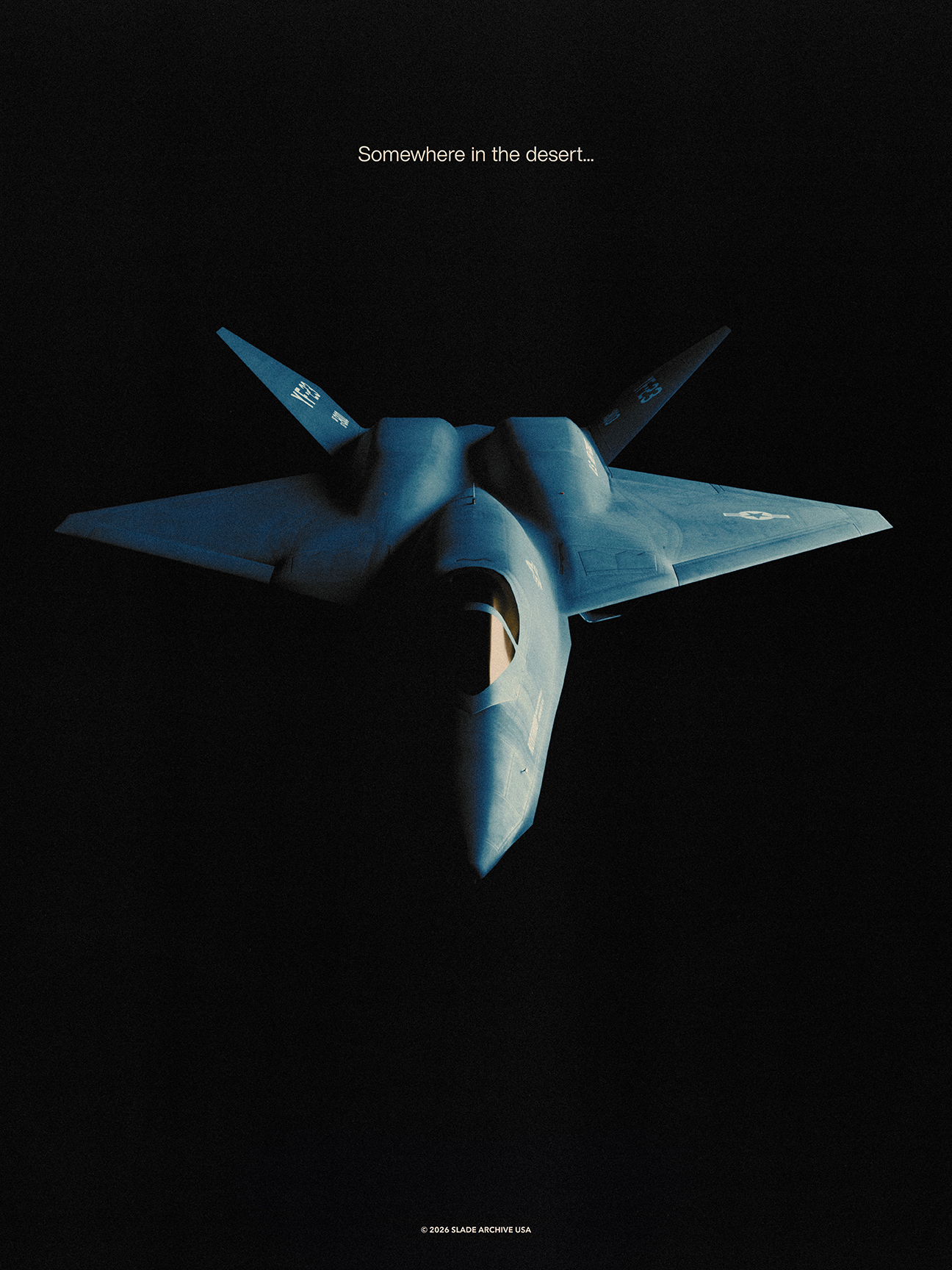 YF-23 Print // 01