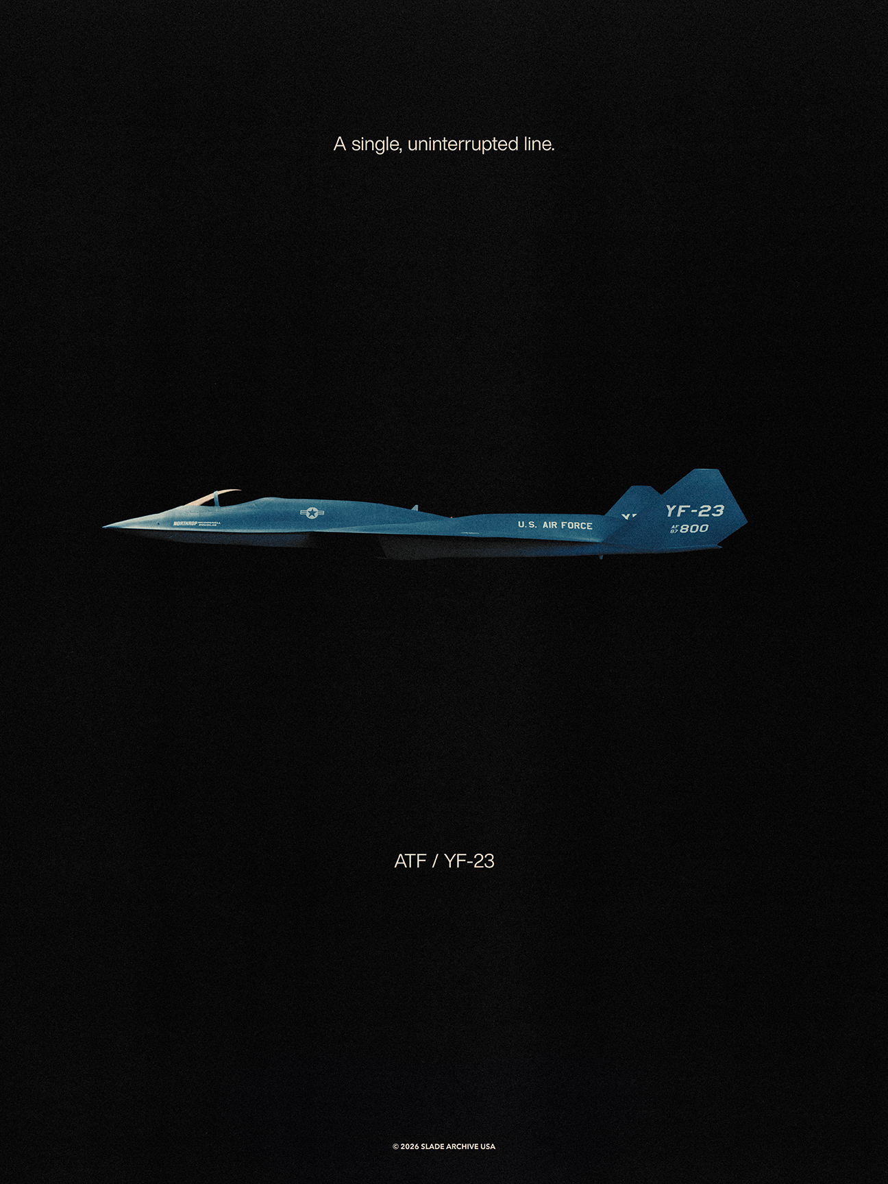 YF-23 Print // 02