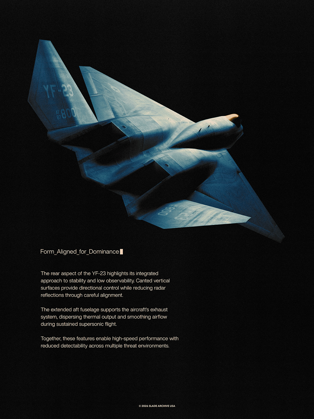 YF-23 Print // 05