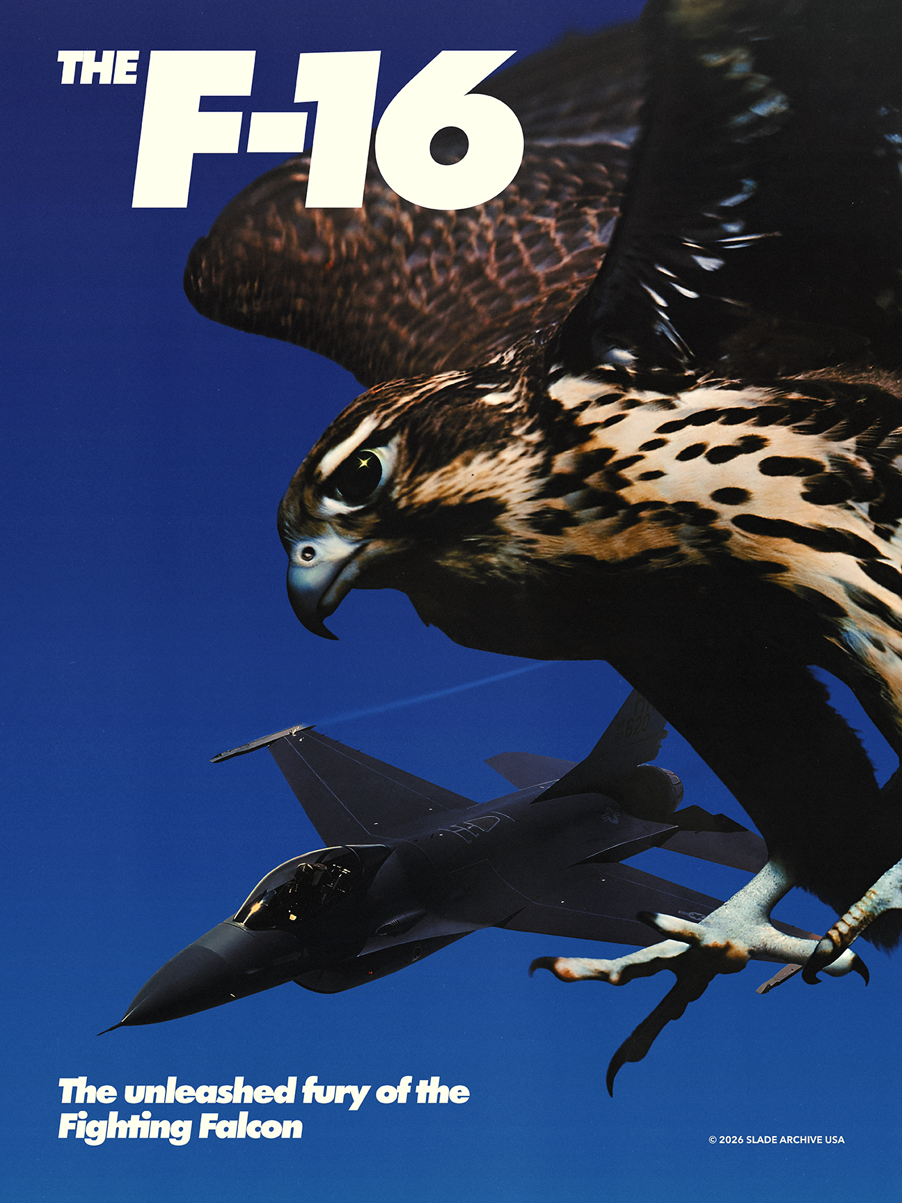 Fighting Falcon Poster