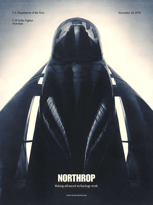 Northrop F-18 Poster