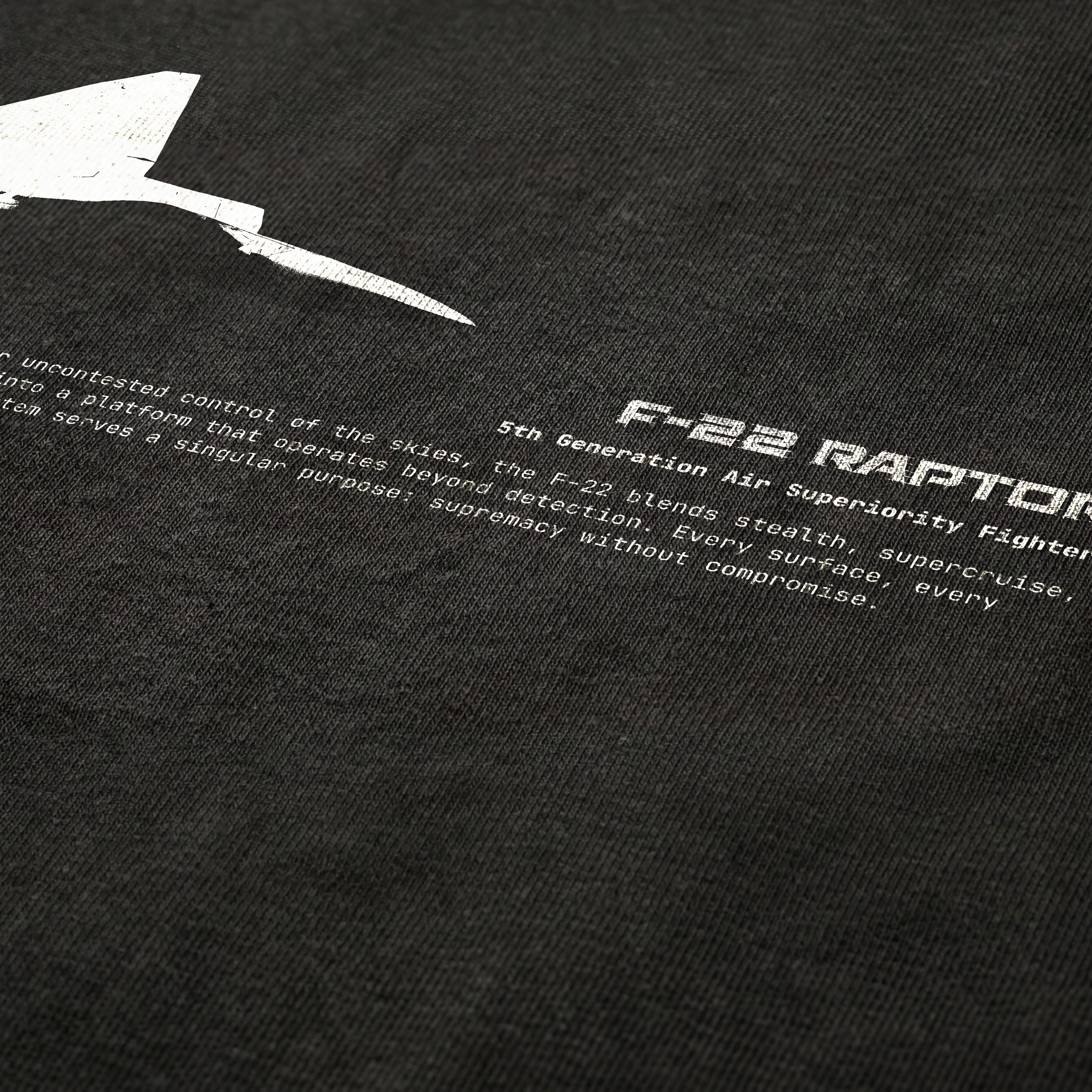 F-22 Raptor Raglan Tee