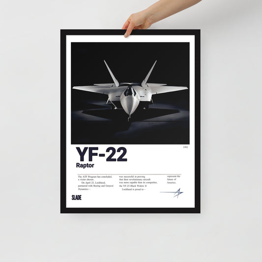 Framed YF-22