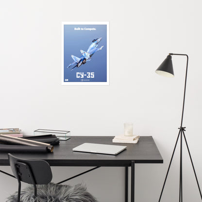 Su-35 Poster