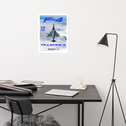 Retro F-4 Poster