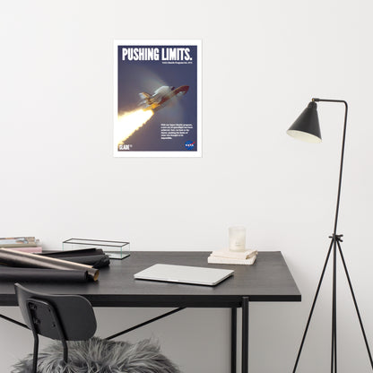 Retro Space Shuttle Poster