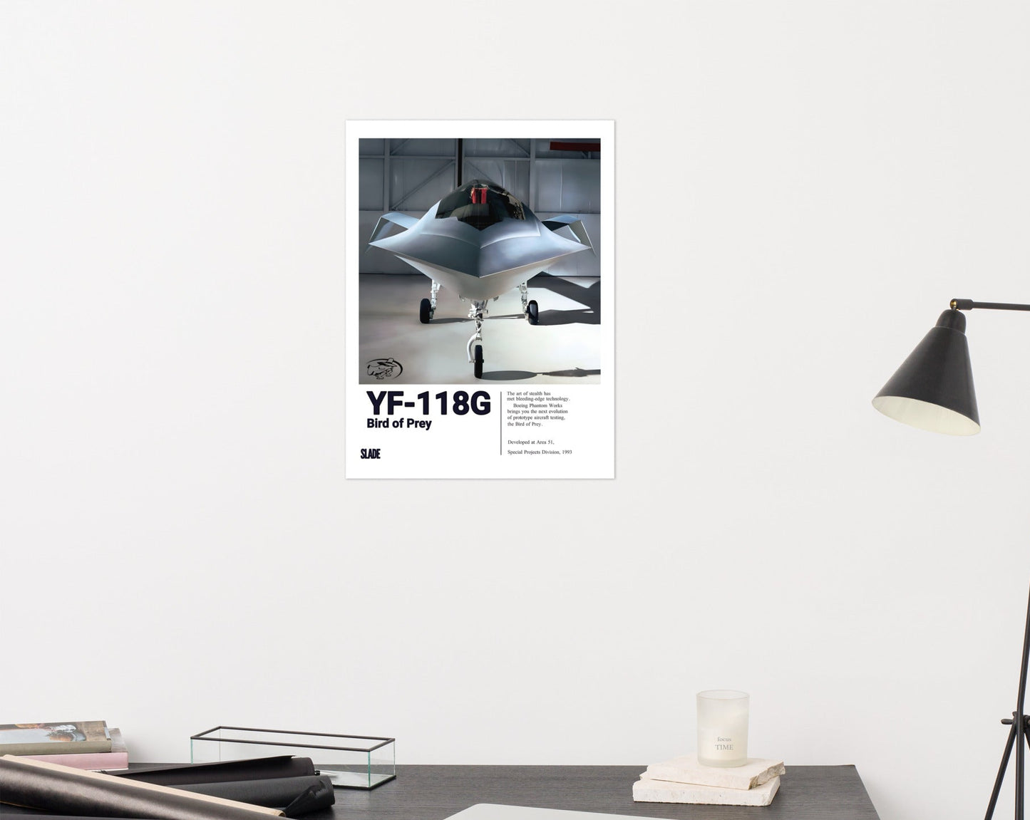 YF-118G Bird of Prey Poster