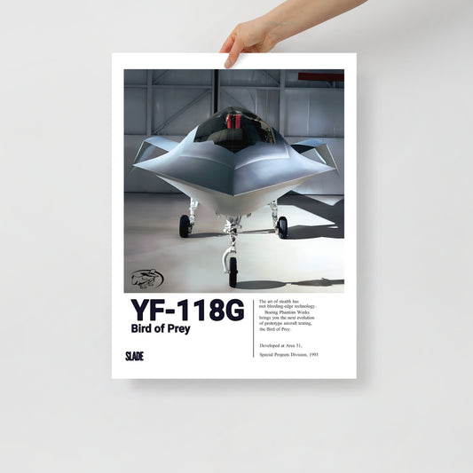 YF-118G Bird of Prey Poster