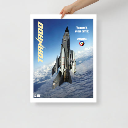 Retro Tornado Poster