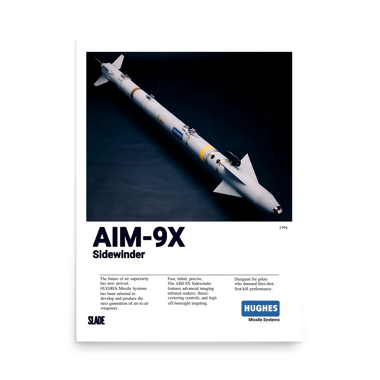 AIM-9X Poster