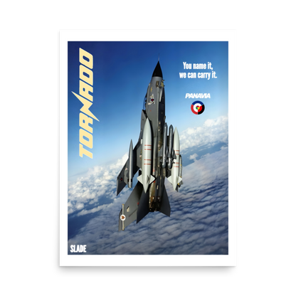 Retro Tornado Poster