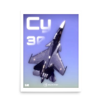 Su-30 Poster
