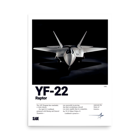 YF-22 Poster