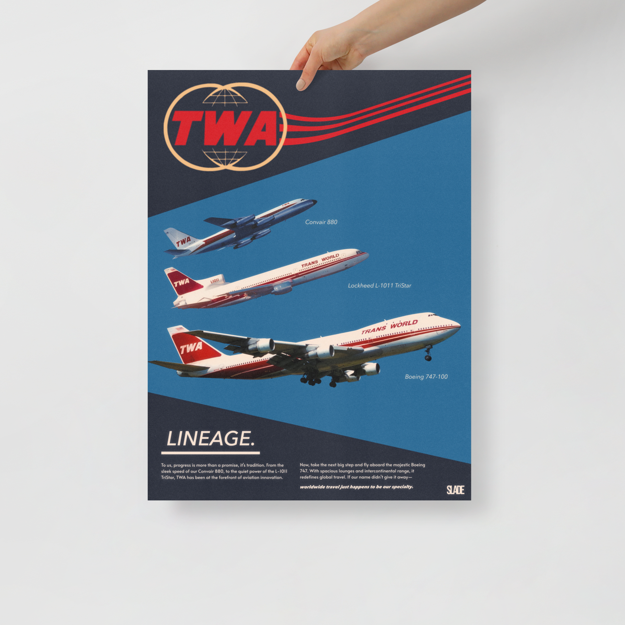 Retro TWA Poster