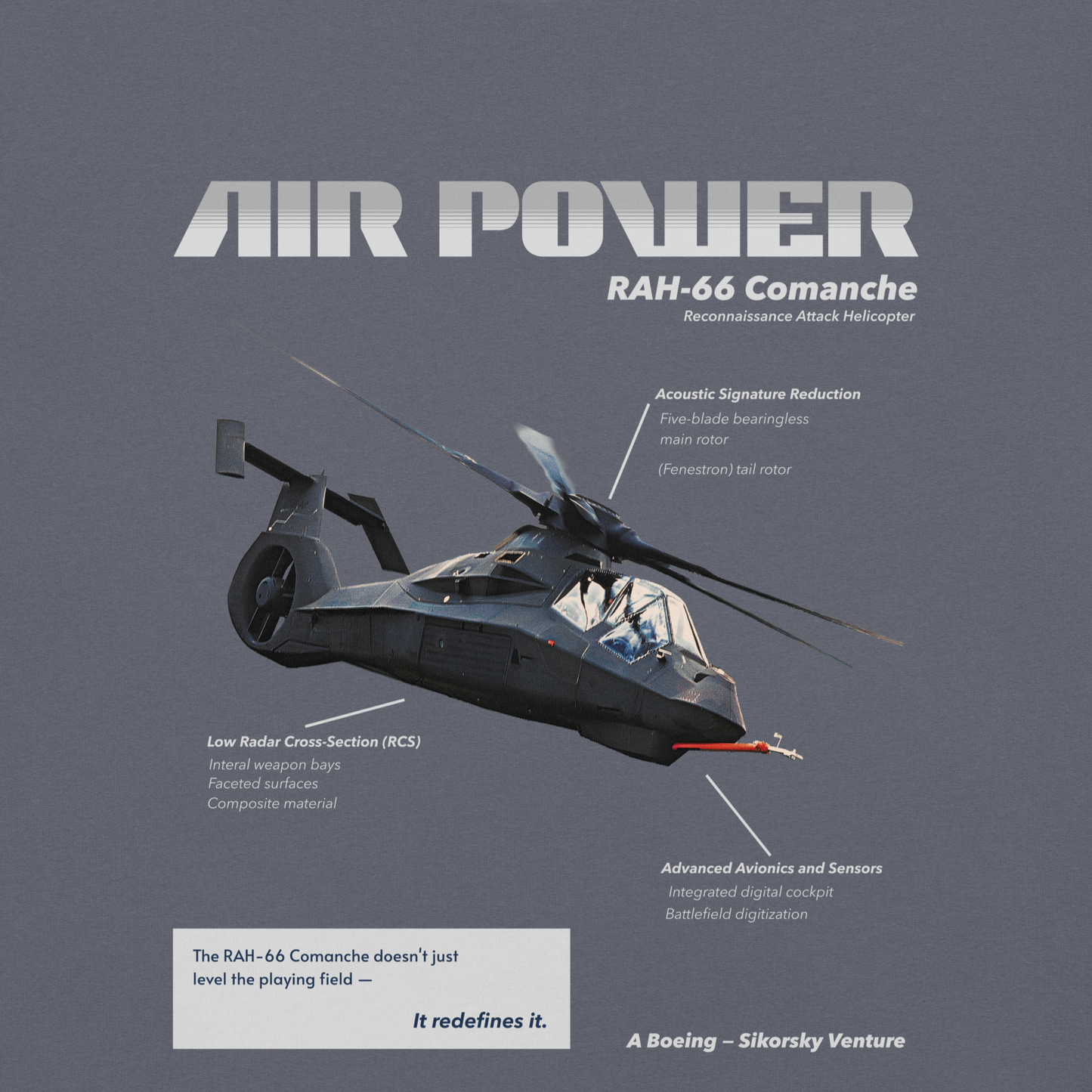 RAH-66 "Air Power" Tee